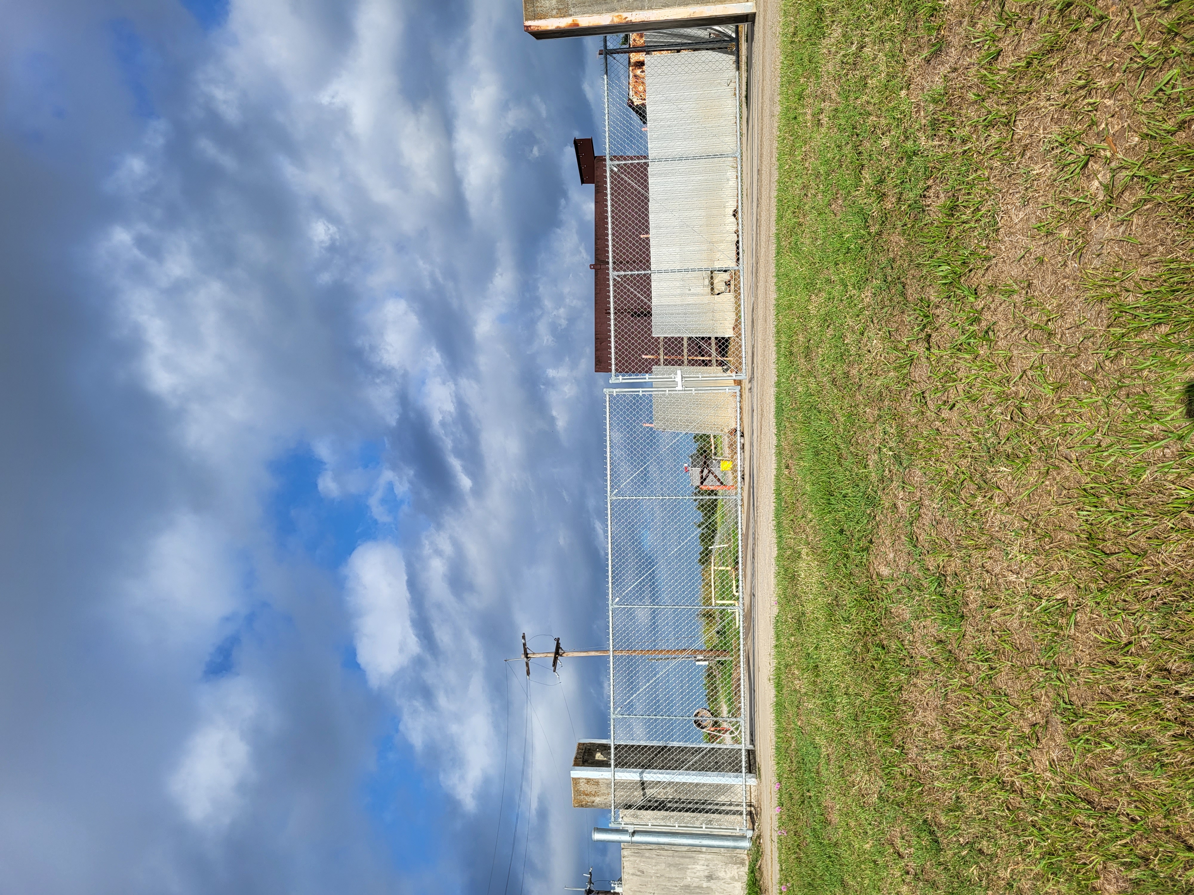 6Ft. Tall X 40 Ft. Wide Commercial Grade Chain Link gate installation in St. Mary Parish, LA Thumbnail