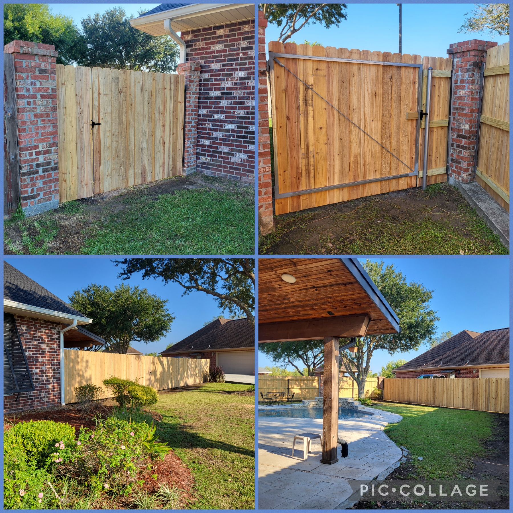 Top Quality 6Ft. Cedar Wood Fence Installation plus Gates in Berwick, LA Thumbnail